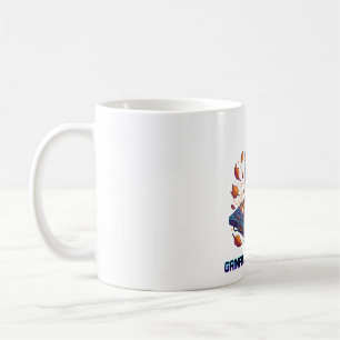 Caneca De Café Emprego Lucrativo Gato Gamer Cyberpunk Fofo Trabal