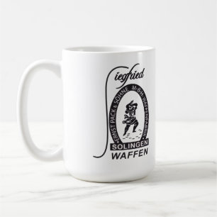 Caneca De Café Empresa alemã Siegfried Waffen Ernst Pack & Sohne