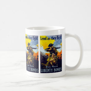 Caneca De Café Empreste como lutam o comprar do ~ mais ligações