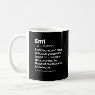Caneca De Café EMT Definição Funny EMS Emergency Medical Technier