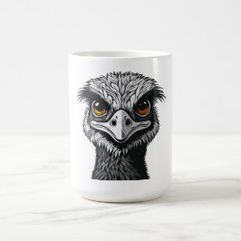 Caneca De Café Emu bird head
