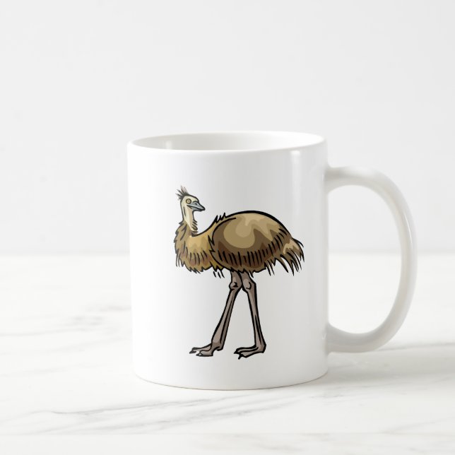 Caneca De Café Emu de Enis (Direita)