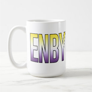 Caneca De Café ENBY - Não binário