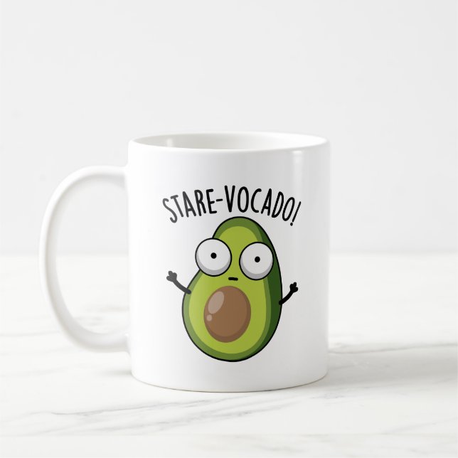 Caneca De Café Encantado Encantado Avocado Pun (Esquerda)
