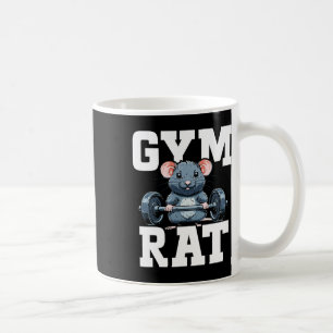 Caneca De Café Encantado Esporte Gym Rat Malhação Bodybuilding