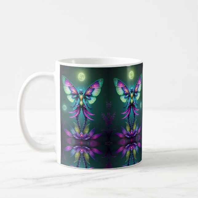 Caneca De Café Encantando Fada Moonlit (Esquerda)