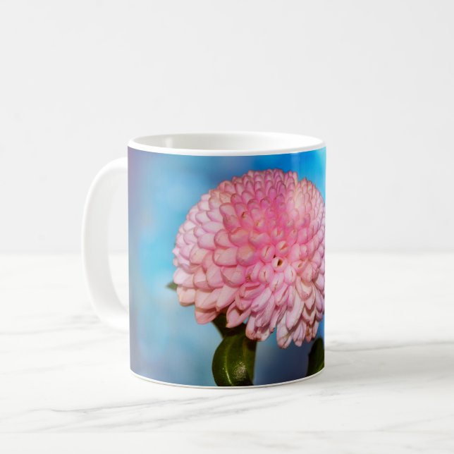 Caneca De Café Encanto das Flores (Frente Esquerda)