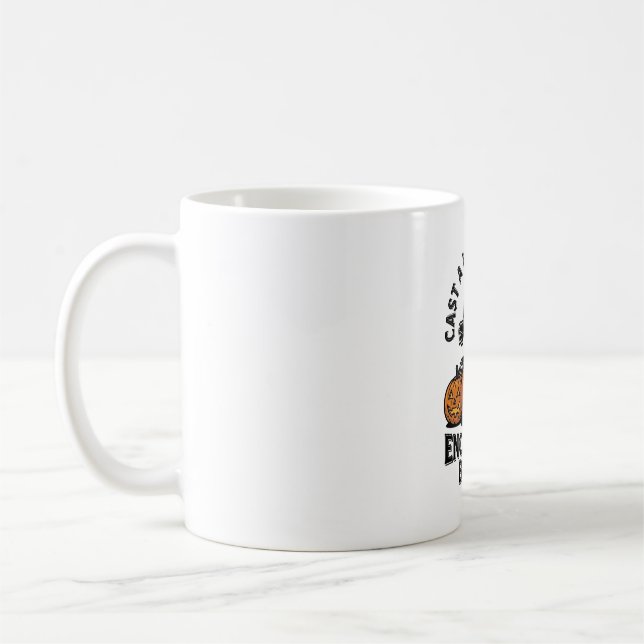 Caneca De Café Encanto Fantasma Feitiço de Amor Abóbora de Hallow (Esquerda)