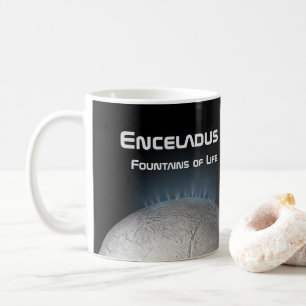 Caneca De Café Enceladus Saturn Moon Fountain of Life