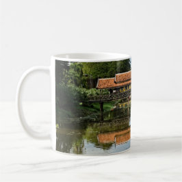 Caneca De Café Enchanted Reflections:  Bridges of Siem Reap