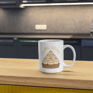 Caneca De Café Enchimento De Vapor - Engraçado