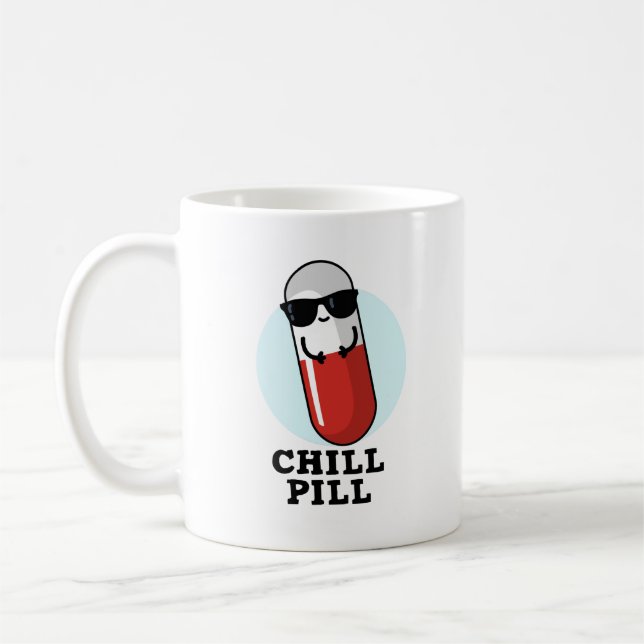 Caneca De Café Enchimento Pílula Medicina Legal (Esquerda)