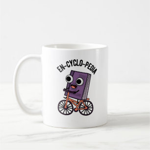 Caneca De Café Enciclopédia Encantada Engraçada En-ciclopédia