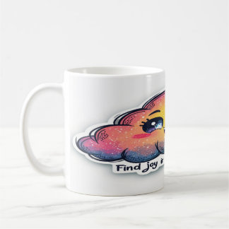 Caneca De Café Encontre alegria em todas as tempestades - Inspira