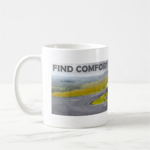 Caneca De Café Encontre Conforto Em Desconforto Mug