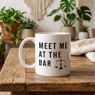 Caneca De Café Encontre-me no Bar Presente para Formatura