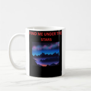 Caneca de Café Encontre-Me Sob as Estrelas