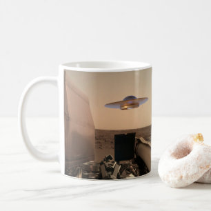 Caneca De Café Encontro com OVO NI de Marte InSight