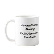 Encontro dos procrastinadores: Para ser Eventu