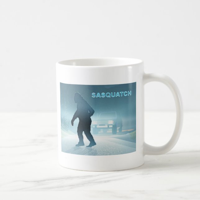 Caneca De Café Encontro Sasquatch (Direita)