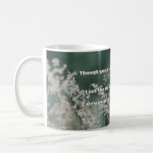Caneca De Café Encorajamento à cotação positiva do Empath Warrior