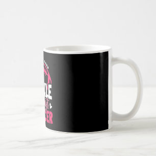 Caneca De Café Encorajar Canceres De Fita Rosa De Rodapé