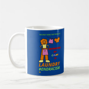 CANECA DE CAFÉ "END RACISM"