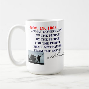 CANECA DE CAFÉ ENDEREÇO DE GETTYSBURG