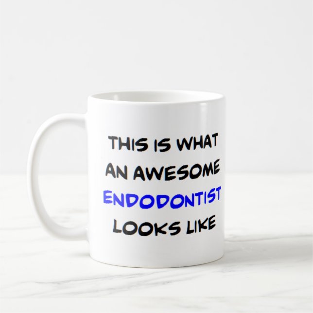 Caneca De Café endodontista, incrível (Esquerda)
