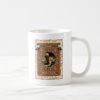 Caneca De Café Energia da Tartaruga Mãe Terra