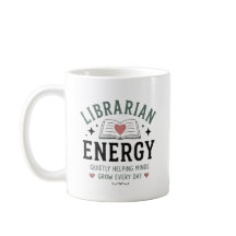Energia de Bibliotecário Ajudando Mentes Crescerem