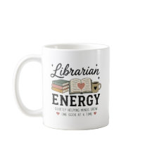 Energia de Bibliotecário Ajudando Mentes Crescerem