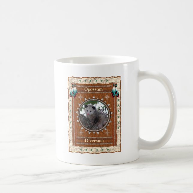 Caneca De Café Energia de Diversão do Gambá (Direita)