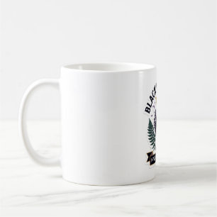 Caneca De Café Energia de Gata Preta - Celestial Mística e Introv