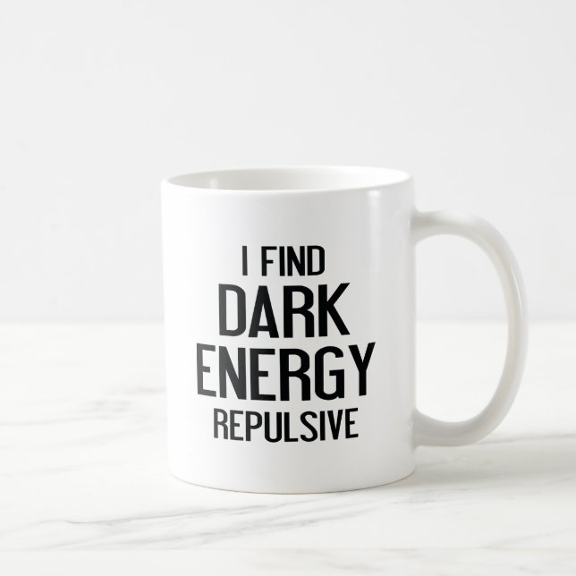 Caneca De Café Energia Escura (Direita)