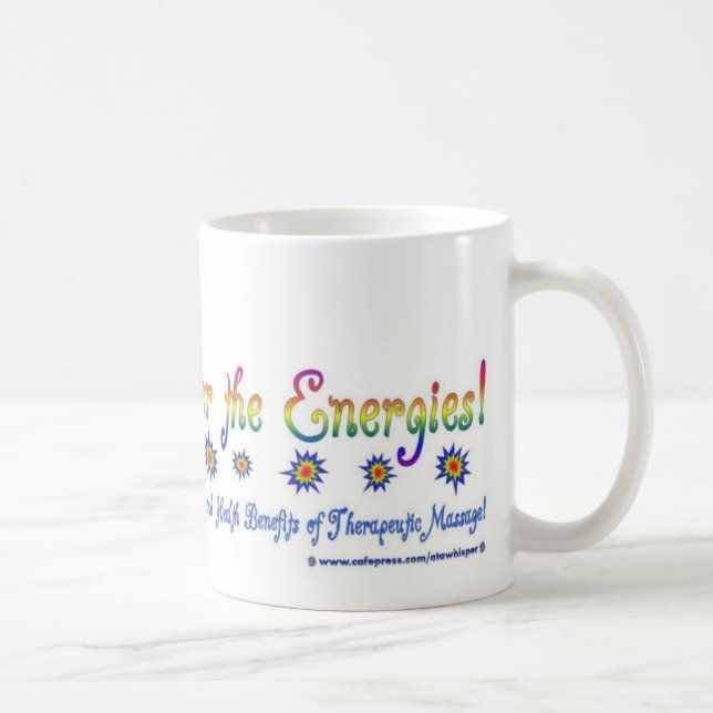 Caneca De Café Energias da massagem (Direita)