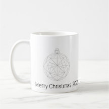 Enfeite de Natal Geométrico