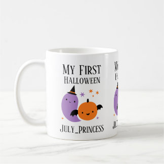 Caneca De Café Enfeite de Primeiro Halloween Personalizado