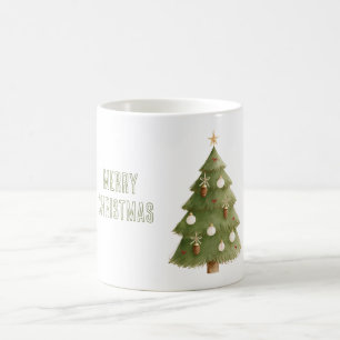Caneca De Café Enfeites de Estrela para Árvore de Natal