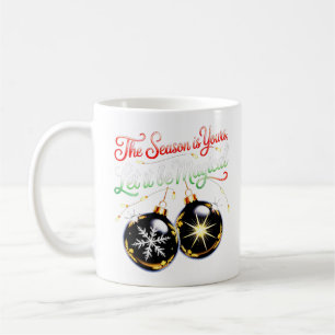 Caneca De Café Enfeites Mágicos de Natal Cerâmica Aconchegante Do