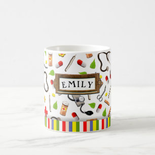 Caneca De Café Enfermeira