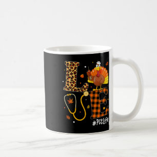Caneca De Café Enfermeira Cai Enfermeira Pct Xadrez Leopardo Than
