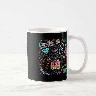 Caneca De Café Enfermeira Cardíaca Cvicu Anatomia Retroativa Card