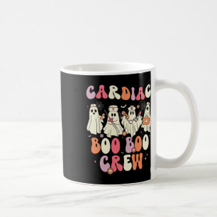 Caneca De Café Enfermeira Cardíaca do Halloween Enfermeira Ghost