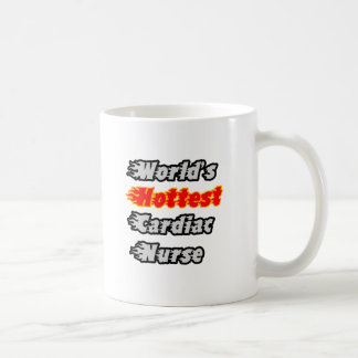 Caneca De Café Enfermeira Cardíaca mais Quente do Mundo