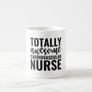 Caneca De Café Enfermeira Cardiovascular Totalmente Incrível