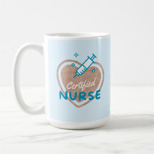 Caneca De Café Enfermeira Certificada