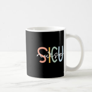 Caneca De Café Enfermeira Cirúrgica Cuta, Enfermeira Sicu Team Co