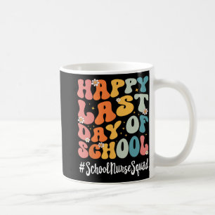 Caneca De Café Enfermeira da Escola Feliz Dia Passado de Professo