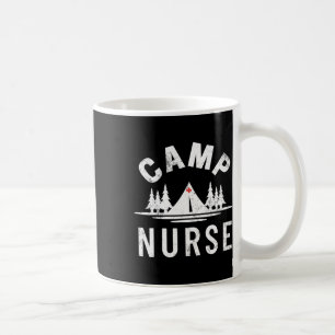 Caneca De Café Enfermeira de Acampamento Vintage Verão ao Ar Livr